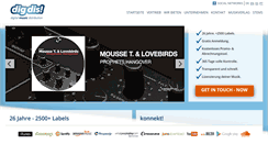 Desktop Screenshot of digdis.de